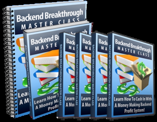 Product picture The Backend Breakthrough Master Class ! Make More Money